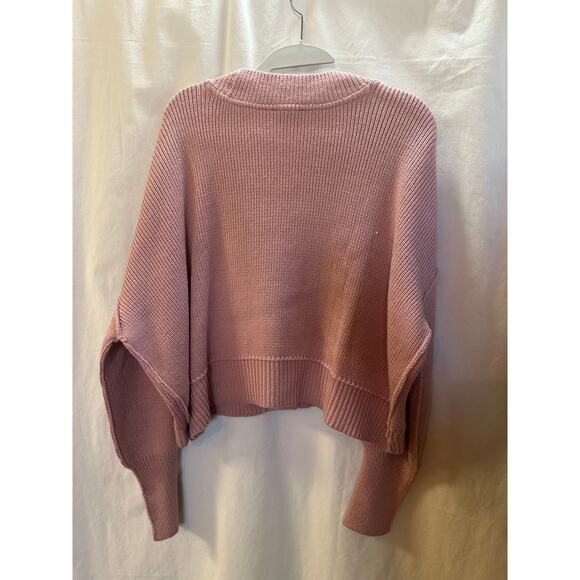 RD Style Oversized Button-Front Cardigan – Soft Pink – Size M - P2P 28” - Picture 4 of 8